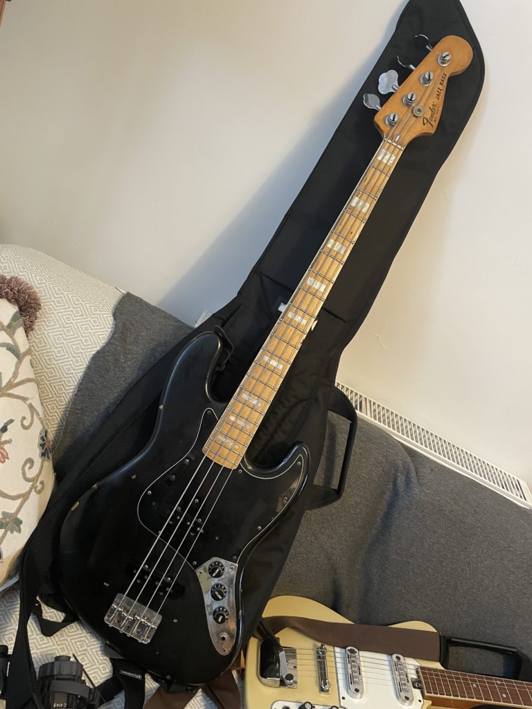 Fender Jazz Bass black 1978